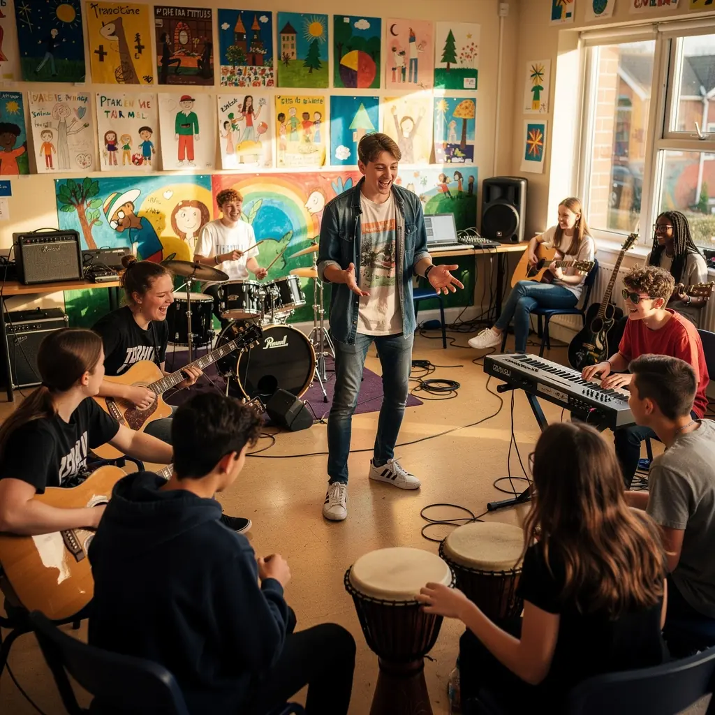 Professional team collaboration